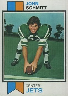 1973 Topps John Schmitt #24 Football Card